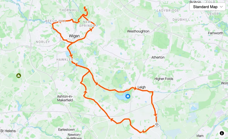 Raven Ride 6 Map
