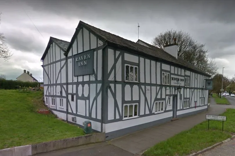 The Raven Inn in an earlier photograph